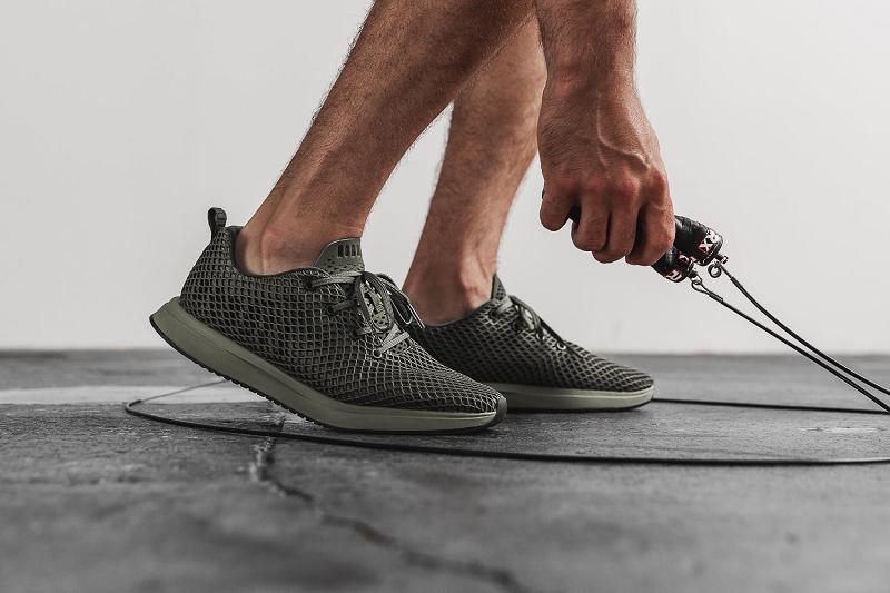 Nobull Deep Sage Mesh Runner Men's Running Shoes Olive | USA A1079H